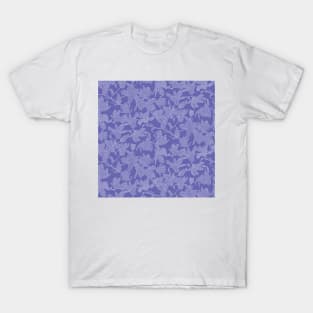 Very Peri Dotted Magnolias T-Shirt